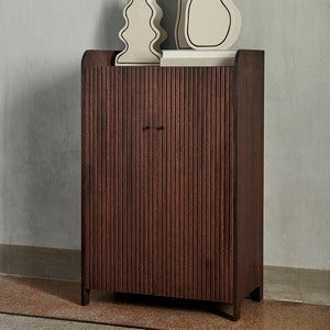 Sill Cupboard - Low - Dark Stained Oak