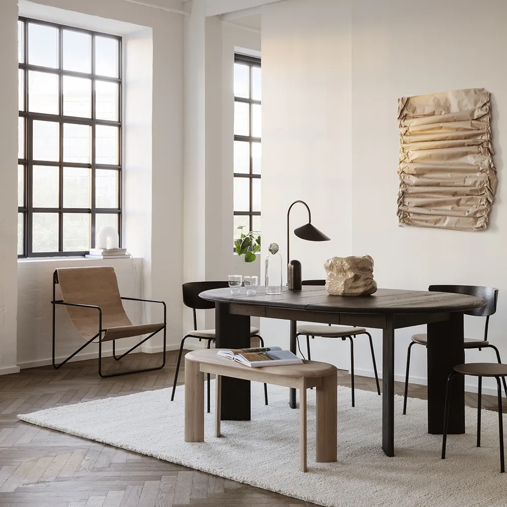 Desert Lounge Fåtölj Black/Sand