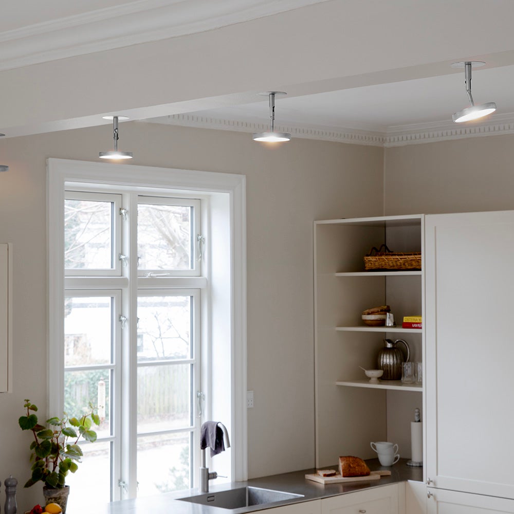 Asteria Spotlampa Polished steel