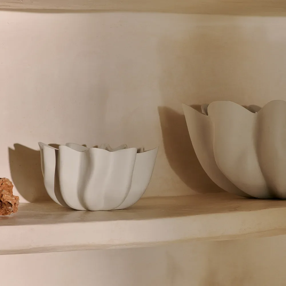 Nium Skål Ø22 cm - Off-white