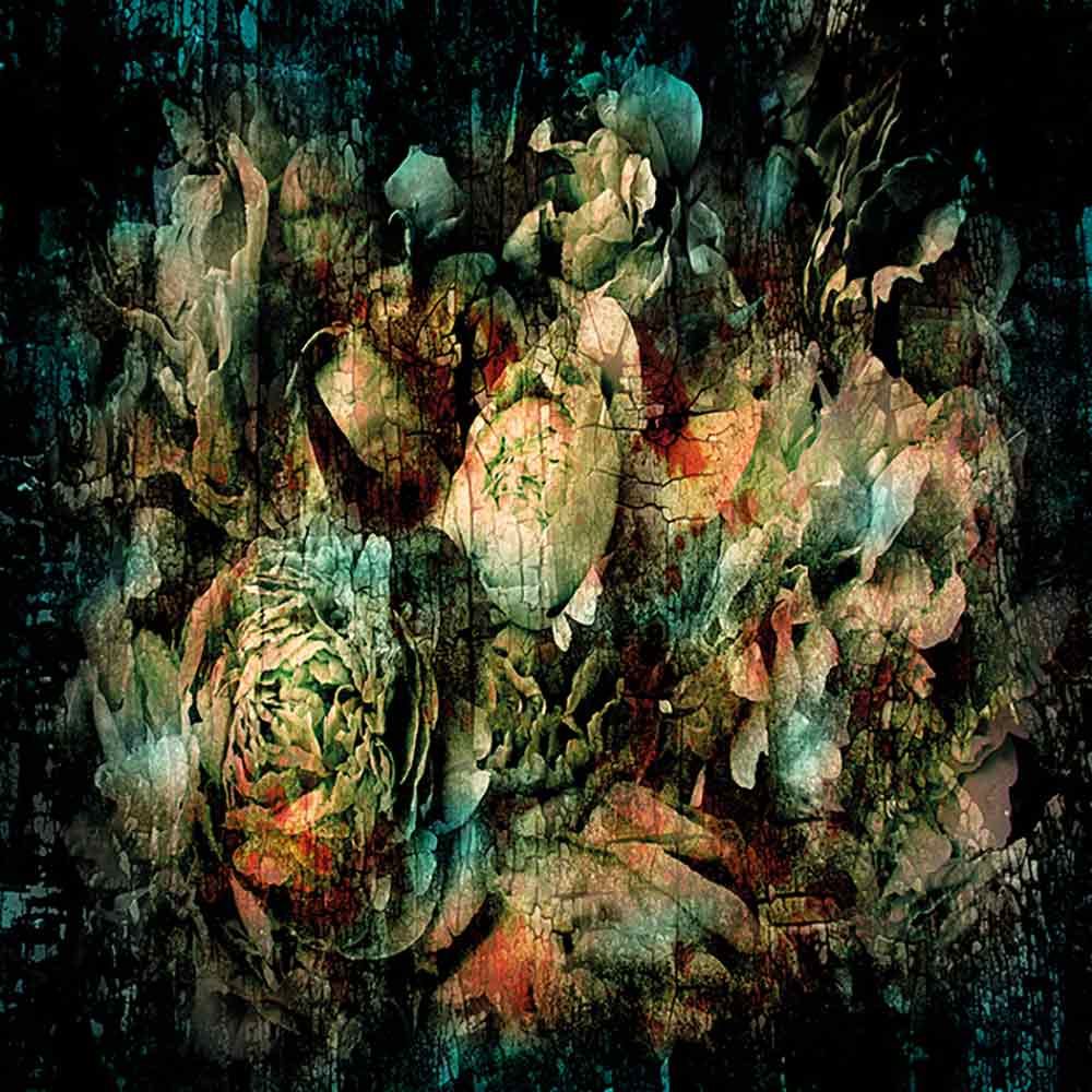 Väggdekor Botanical Abstract 100 X 100 Cm