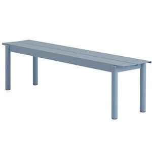 Linear Steel Bänk 170x34 cm Pale Blue 