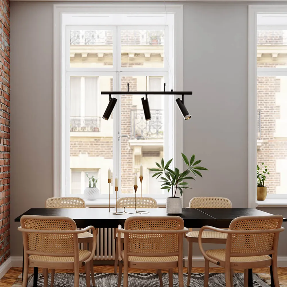 Puls Bar Taklampa svart