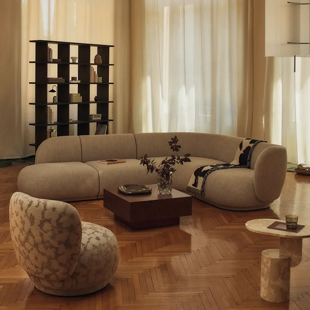 Sidobord i marmor Insert