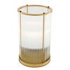 Hurricane Mayson L Antique Brass Ljuslykta