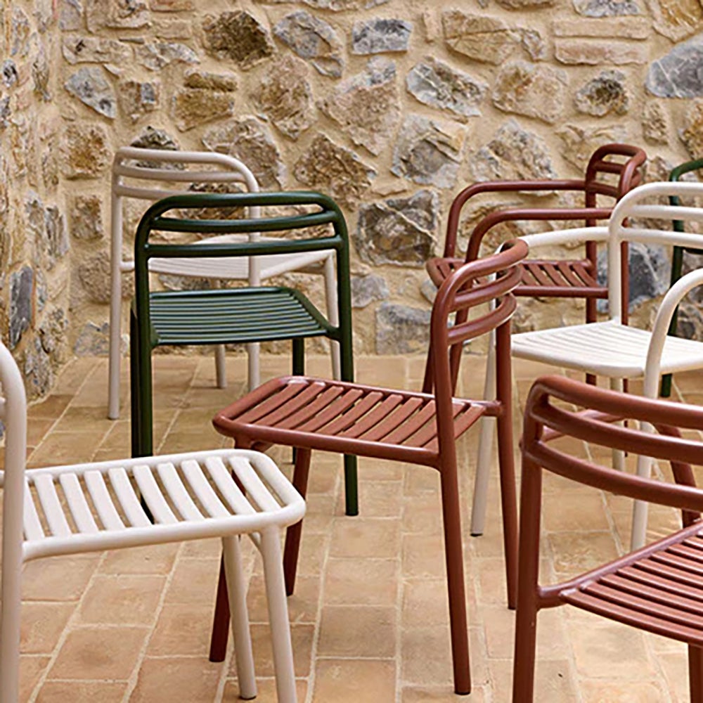 Bliss matbord inkl.två stolar- Sand aluminium