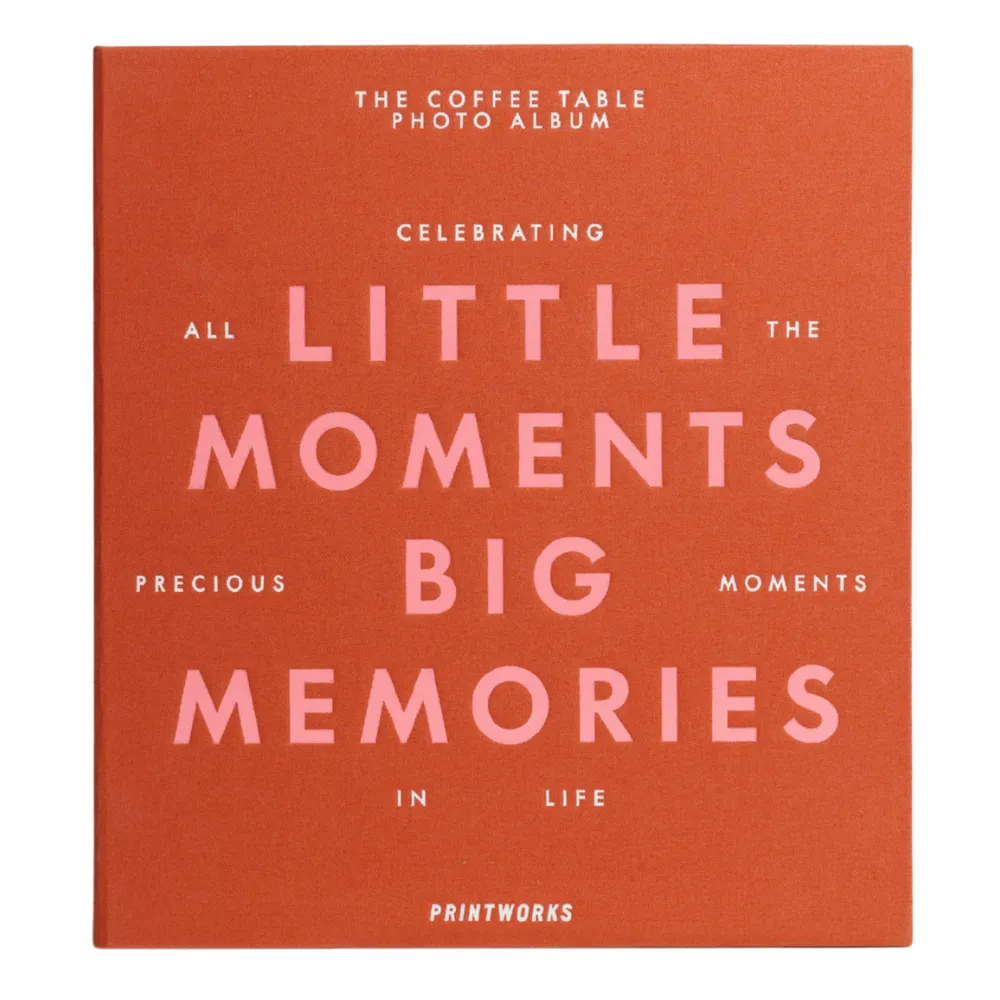 Fotoalbum - Little Moments Big Memories, Orange