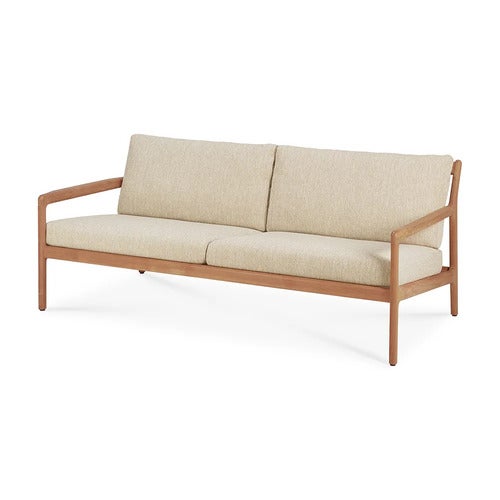 Jack 2-sits soffa Teak/Natural