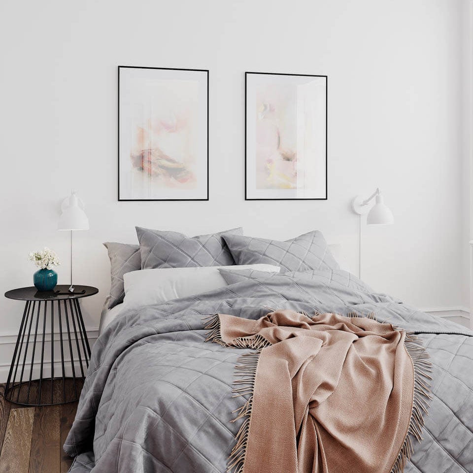 Bazar Vägglampa sandvit