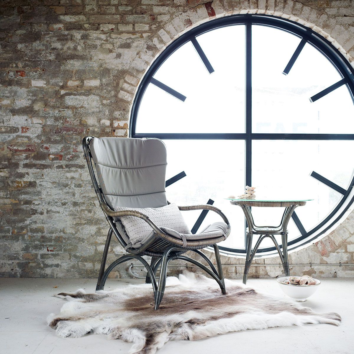 Monet Rottingfåtölj Natur 