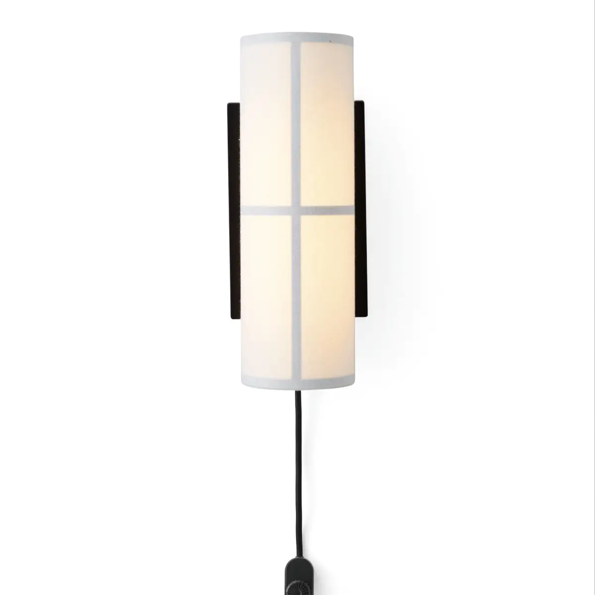 Hashira Vägglampa Linne Raw