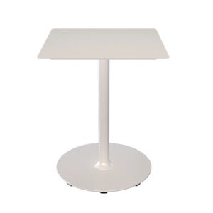 PICO Cafébord 60x60 cm, rund bas Muted white