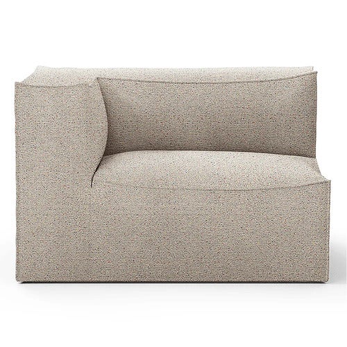 Catena 138 cm armstöd vänster Confetti Bouclé - Light Grey