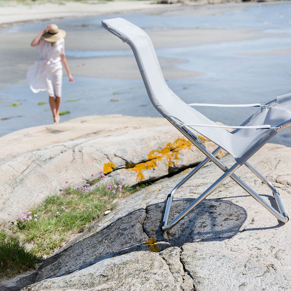 Fiesta vilstol marinblå aluminium 