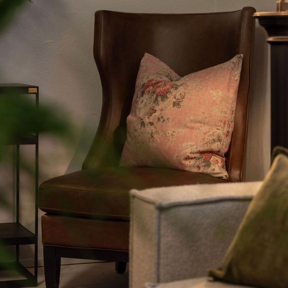 BELLE blommigt kuddfodral - 50x50