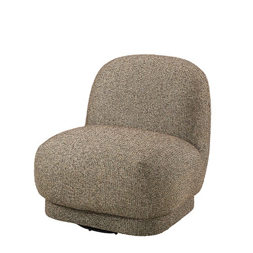 Baxter snurrbar loungefåtölj Viva brown