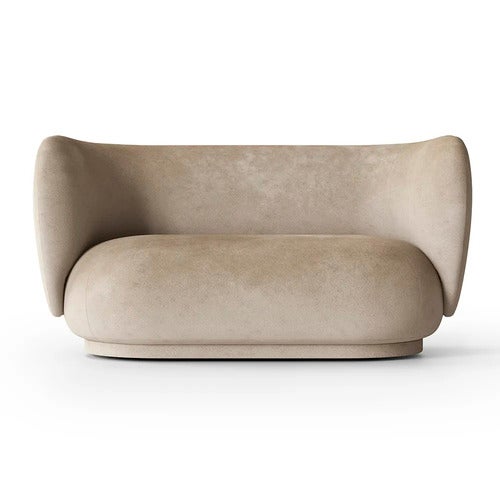 Rico 2-sits soffa Faded - Sand