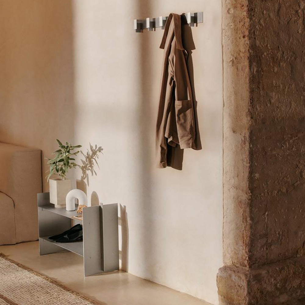 Lager låg hylla- Aluminium