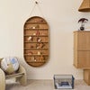 Oval Dorm Vägghylla - Oiled Oak