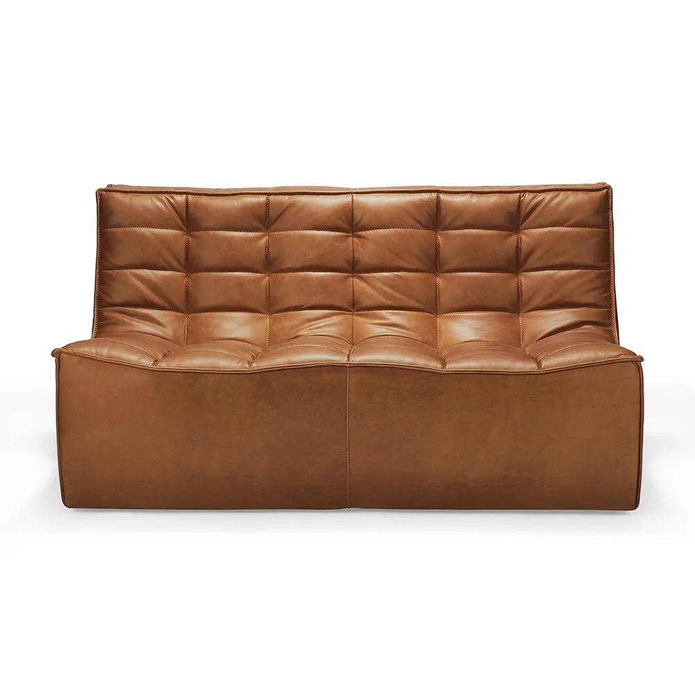 Ethnicraft N701 2-sits soffa Leather