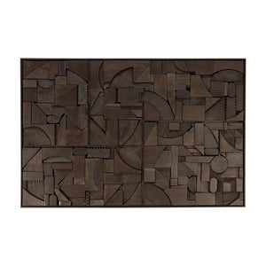 Bricks Väggdekor 90x60 cm Brun