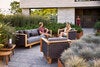 Angle Loungefåtölj Teak Inkl Grå Air Touch Dynset 
