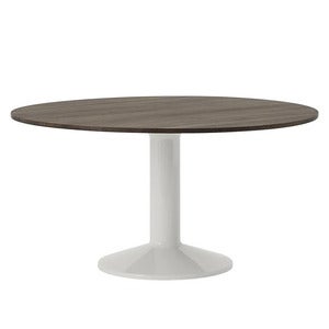 Midst matbord 140 cm - Dark Oiled Oak Grey