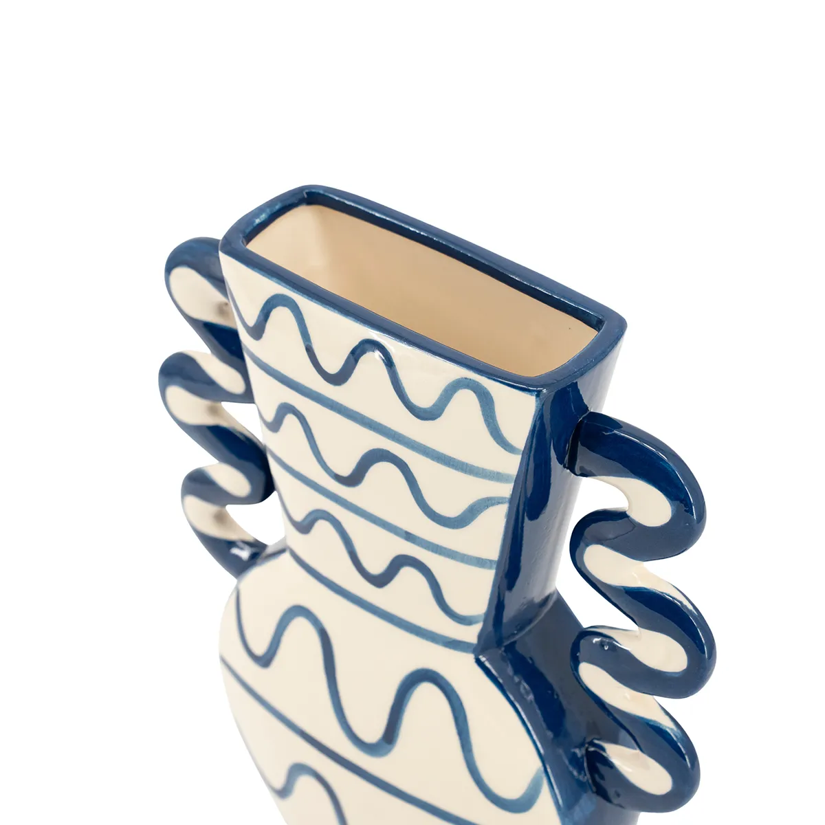 Dekorationsvas Blu 2 H32 cm