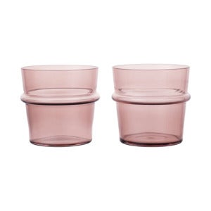 Boya Lågt dricksglas 2-pack - Mauve