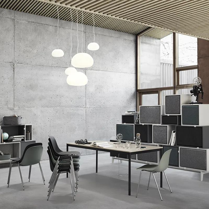 Fluid Pendellampa Large - Opal White