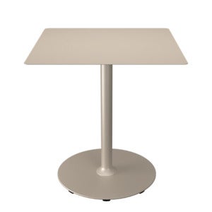 PICO Cafébord 70x70 cm, rund bas Beige