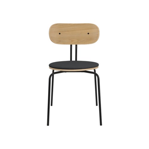 Curious Matstol Ek/Svart Metall Shadow