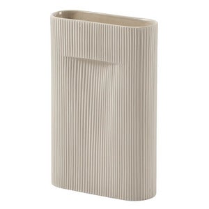 Ridge Vas H: 35 cm Beige