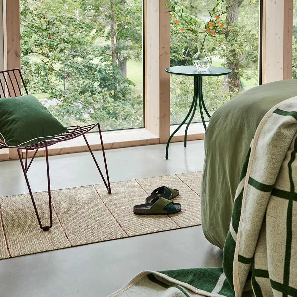 Lea matta Beige/Rust/Vanilla 70 x 300 cm