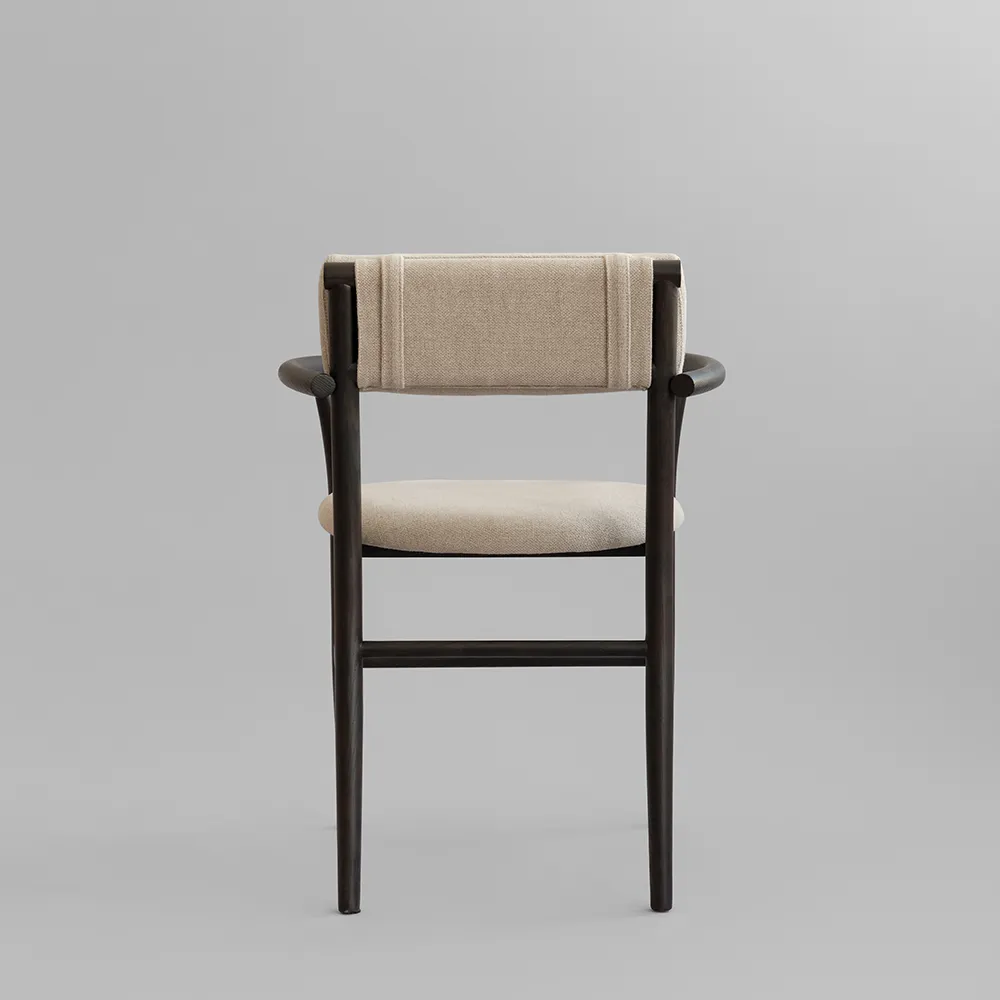 Nama Karmstol- Coffee Black, Linen