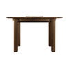 Comfort Circle Matbord med förlängning 132-202x132 Dark Oak