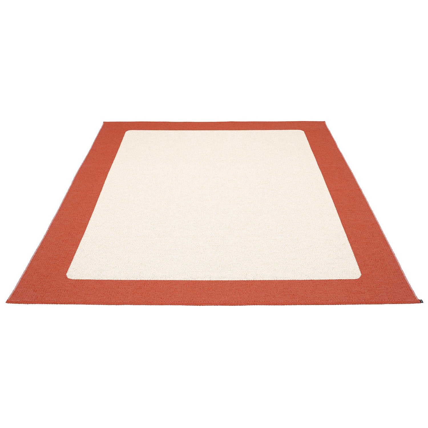 Ilda matta 180x180 cm brick / vanilla 