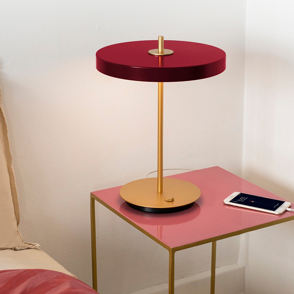 Asteria table Bordslampa Ø31 cm Ruby Red