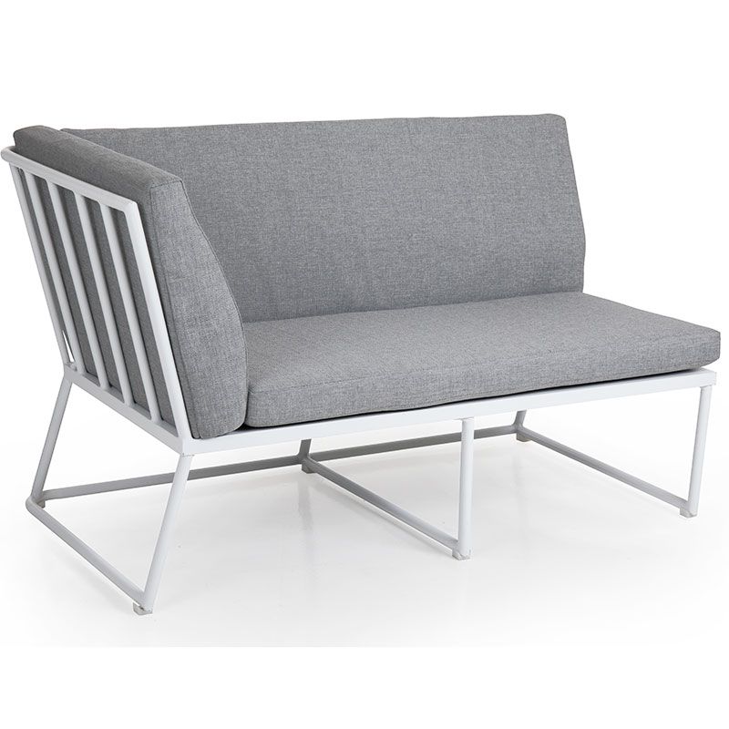 Vence avslut vit/pearl grey 