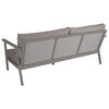Samvaro 2,5-sits soffa khaki/sand 