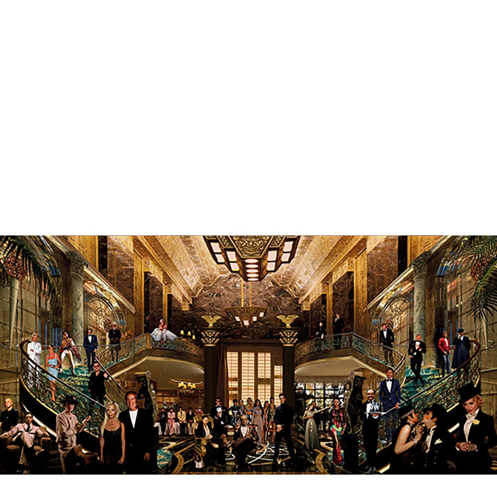 THE PARTY OF THE CENTURY fototavla - 200x100