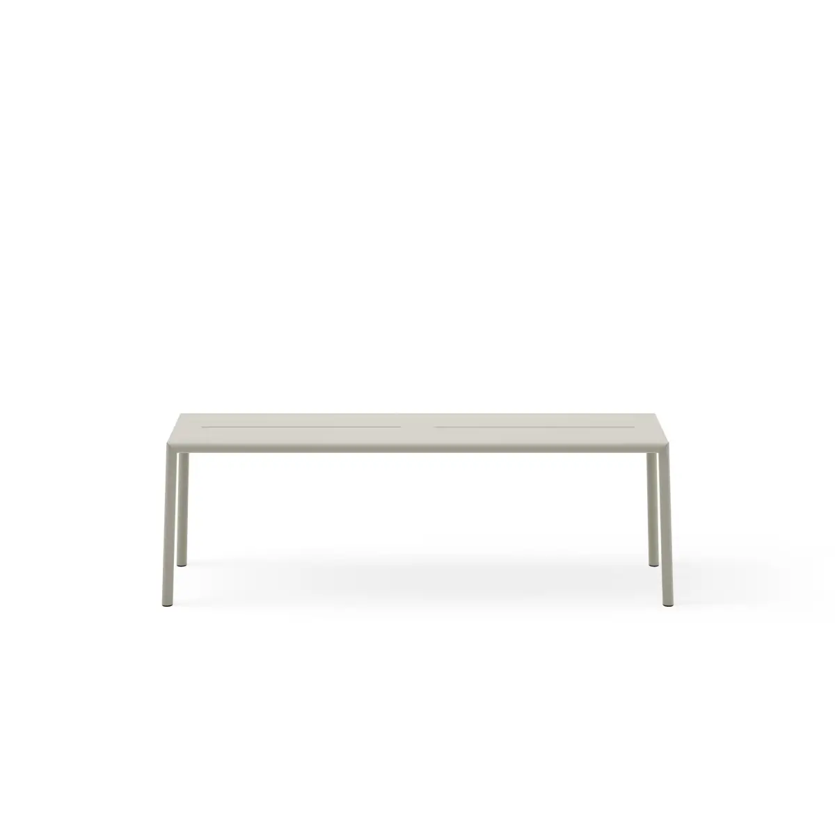 May Bänk 140 x 35 Ljusgrå