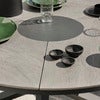 Kenora matbord 130  cm antracit 
