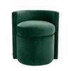 Hög fåtölj Arcadia Roche dark green