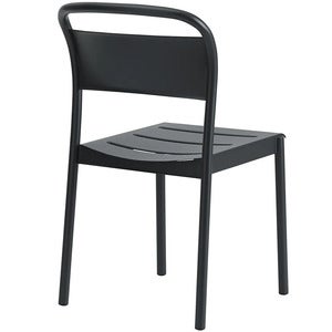 Linear Steel Matstol Anthracite Black 