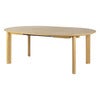 Comfort Circle Matbord med förlängning Oak