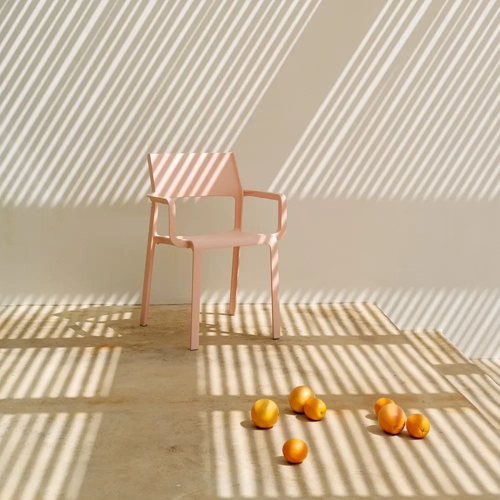 Trill karmstol Grigio