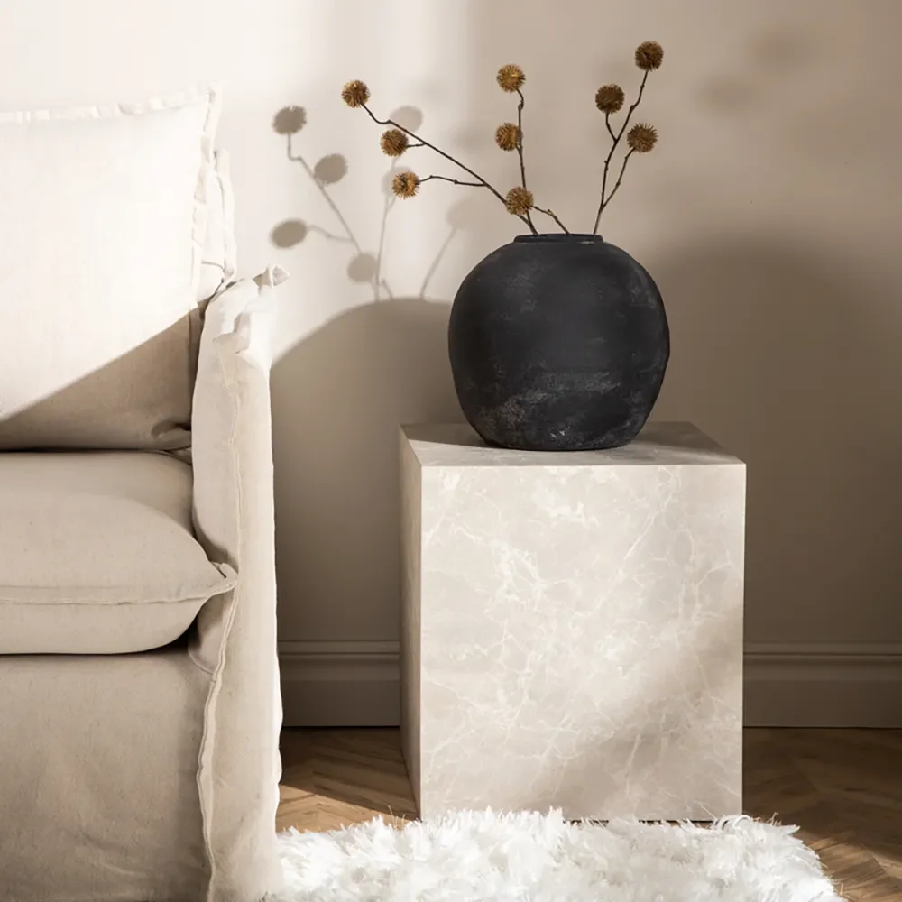 York Soffbord 40x40 cm Beige