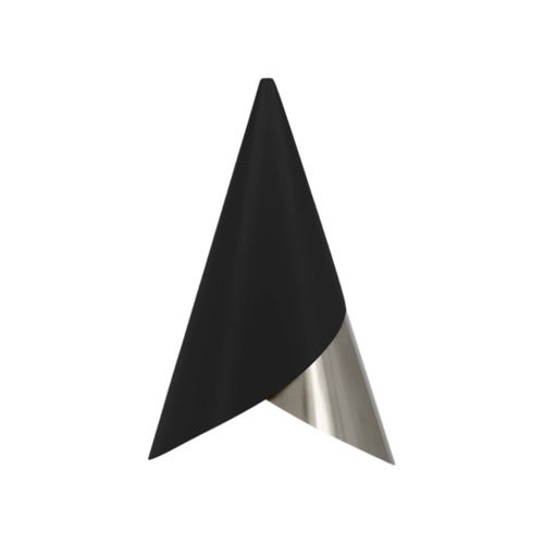 Cornet Lampskärm Black/Steel