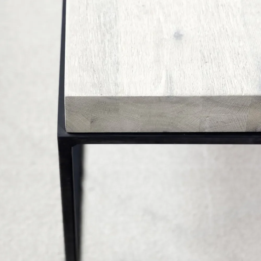 Sidobord Carlisle 65x65 cm Silverstone